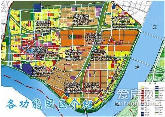 杭州下沙地图最新-下沙地图更新版