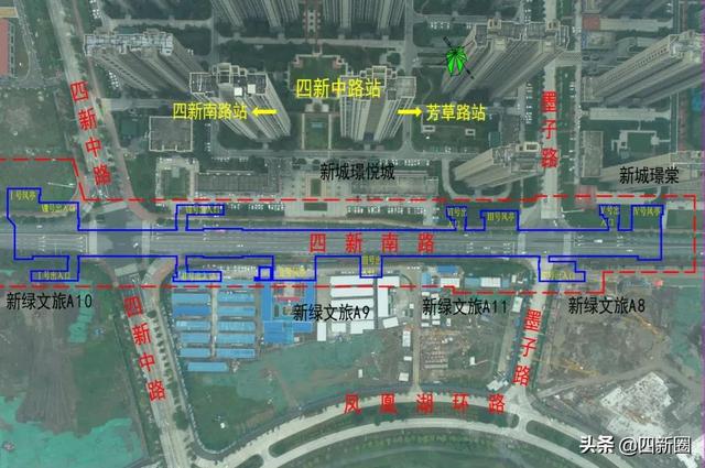 汉阳四新地铁新动态