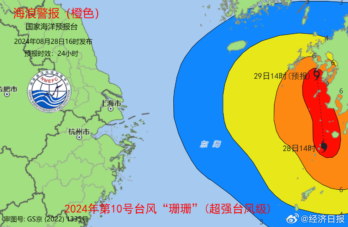 我国最新台风警报发布